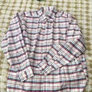 LL BEAN l/s button up